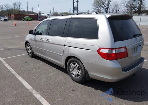 2007 Honda Odyssey Ex-L from USA, damaged, VIN 5FNRL38657B419322